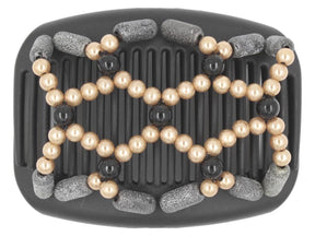 African Butterfly Hair Comb - Ndalena Black 117