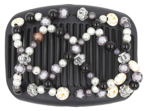 African Butterfly Hair Comb - Ndalena Black 120