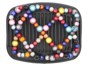 African Butterfly Hair Comb - Ndalena Black 121