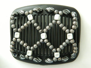 African Butterfly Hair Comb - Ndalena Black 18