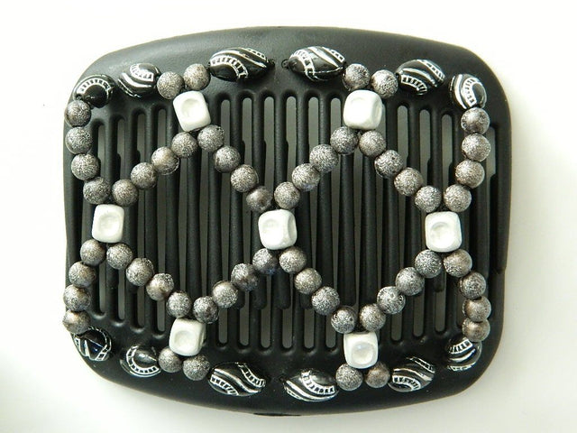 African Butterfly Hair Comb - Ndalena Black 18