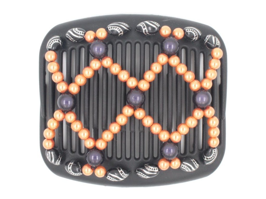 African Butterfly Hair Comb - Ndalena Black 70
