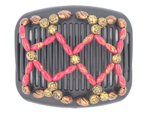 African Butterfly Hair Comb - Ndalena Black 72