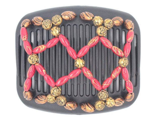 African Butterfly Hair Comb - Ndalena Black 72