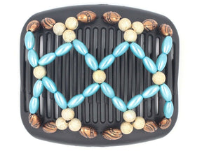 African Butterfly Hair Comb - Ndalena Black 77