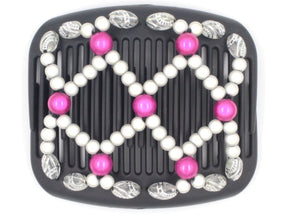 African Butterfly Hair Comb - Ndalena Black 78