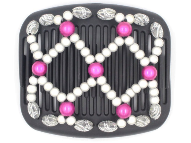 African Butterfly Hair Comb - Ndalena Black 78