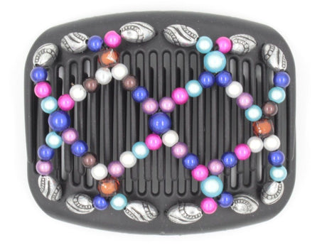 African Butterfly Hair Comb - Ndalena Black 79