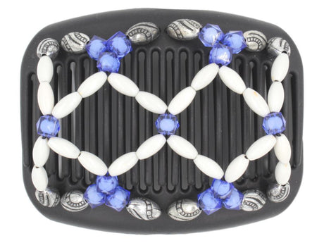 African Butterfly Hair Comb - Ndalena Black 80