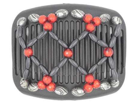 African Butterfly Hair Comb - Ndalena Black 81