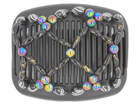 African Butterfly Hair Comb - Ndalena Black 83