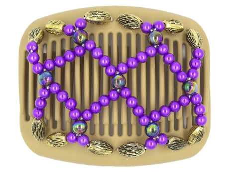 African Butterfly Hair Comb - Ndalena Blonde 100