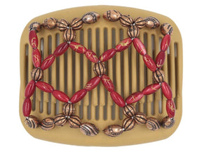 African Butterfly Hair Comb - Ndalena Blonde 101