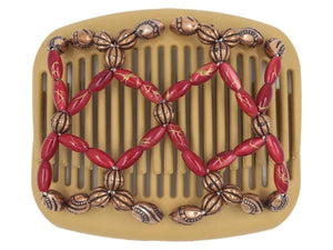 African Butterfly Hair Comb - Ndalena Blonde 101