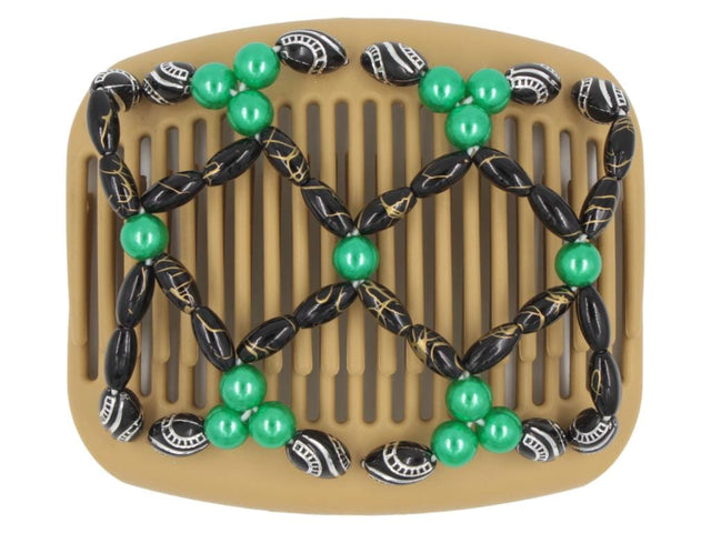 African Butterfly Hair Comb - Ndalena Blonde 102