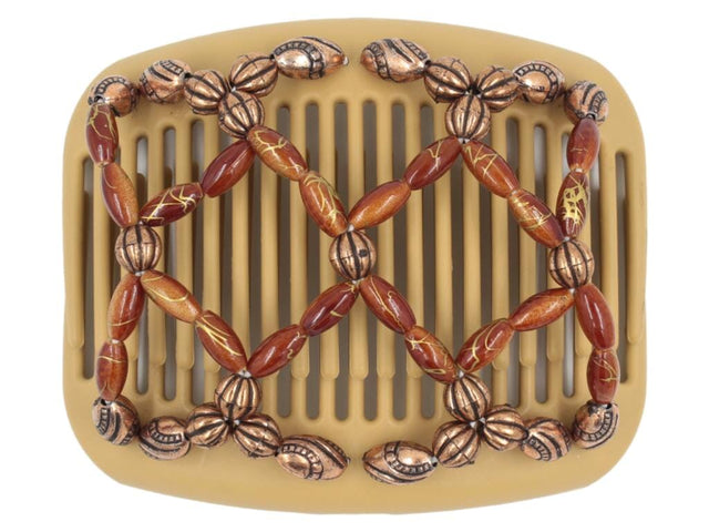African Butterfly Hair Comb - Ndalena Blonde 104
