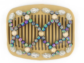 African Butterfly Hair Comb - Ndalena Blonde 58