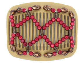 African Butterfly Hair Comb - Ndalena Blonde 61
