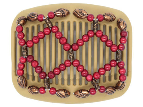 African Butterfly Hair Comb - Ndalena Blonde 61