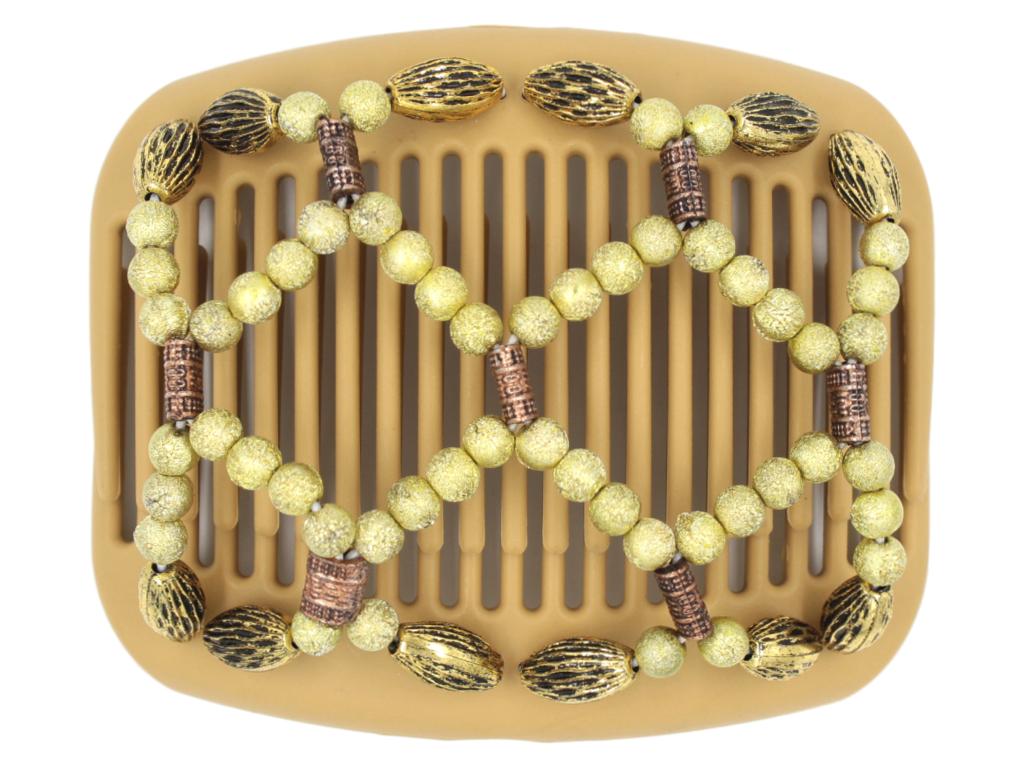 African Butterfly Hair Comb - Ndalena Blonde 71