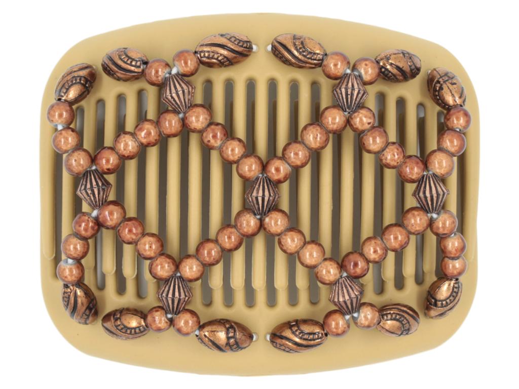 African Butterfly Hair Comb - Ndalena Blonde 75