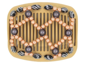 African Butterfly Hair Comb - Ndalena Blonde 79