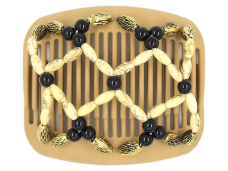 African Butterfly Hair Comb - Ndalena Blonde 85