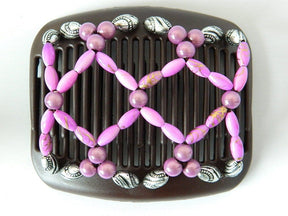 African Butterfly Hair Comb - Ndalena Brown 11