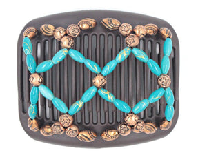 African Butterfly Hair Comb - Ndalena Brown 110