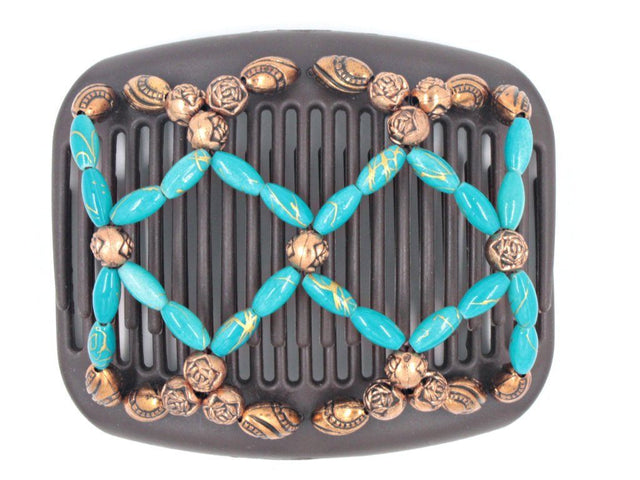 African Butterfly Hair Comb - Ndalena Brown 110