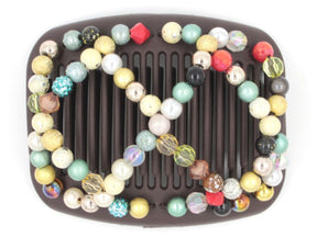 African Butterfly Hair Comb - Ndalena Brown 120