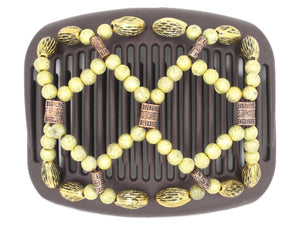 African Butterfly Hair Comb - Ndalena Brown 125