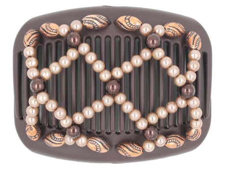 African Butterfly Hair Comb - Ndalena Brown 128