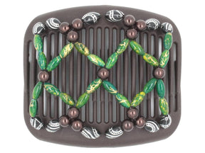 African Butterfly Hair Comb - Ndalena Brown 156