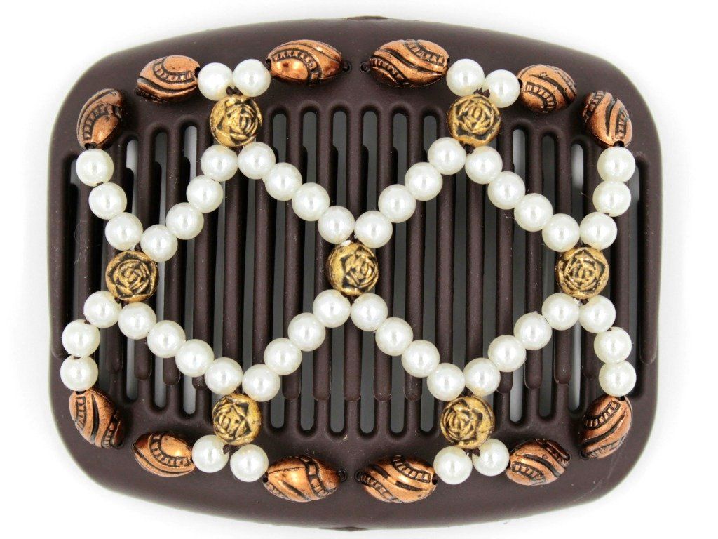 African Butterfly Hair Comb - Ndalena Brown 98