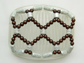 African Butterfly Hair Comb - Ndalena Clear 17