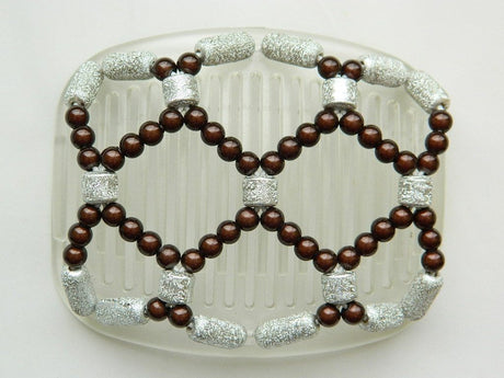 African Butterfly Hair Comb - Ndalena Clear 17