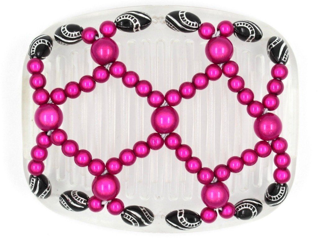 African Butterfly Hair Comb - Ndalena Clear 33