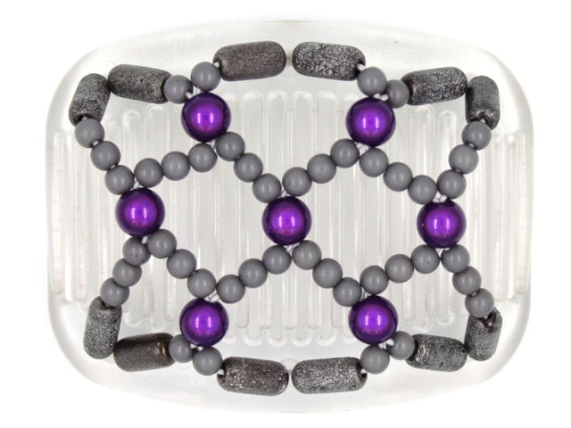 African Butterfly Hair Comb - Ndalena Clear 53