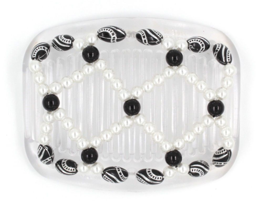 African Butterfly Hair Comb - Ndalena Clear 58