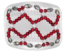 African Butterfly Hair Comb - Ndalena Clear 66