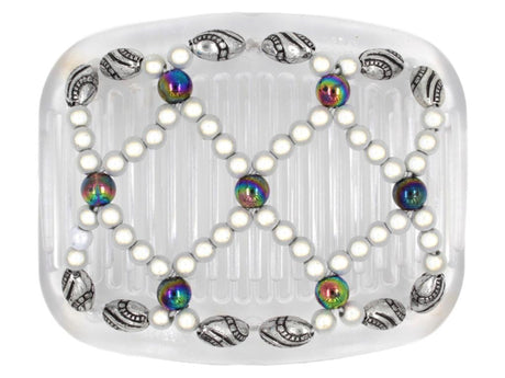 African Butterfly Hair Comb - Ndalena Clear 67