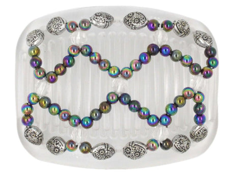 African Butterfly Hair Comb - Ndalena Clear 86