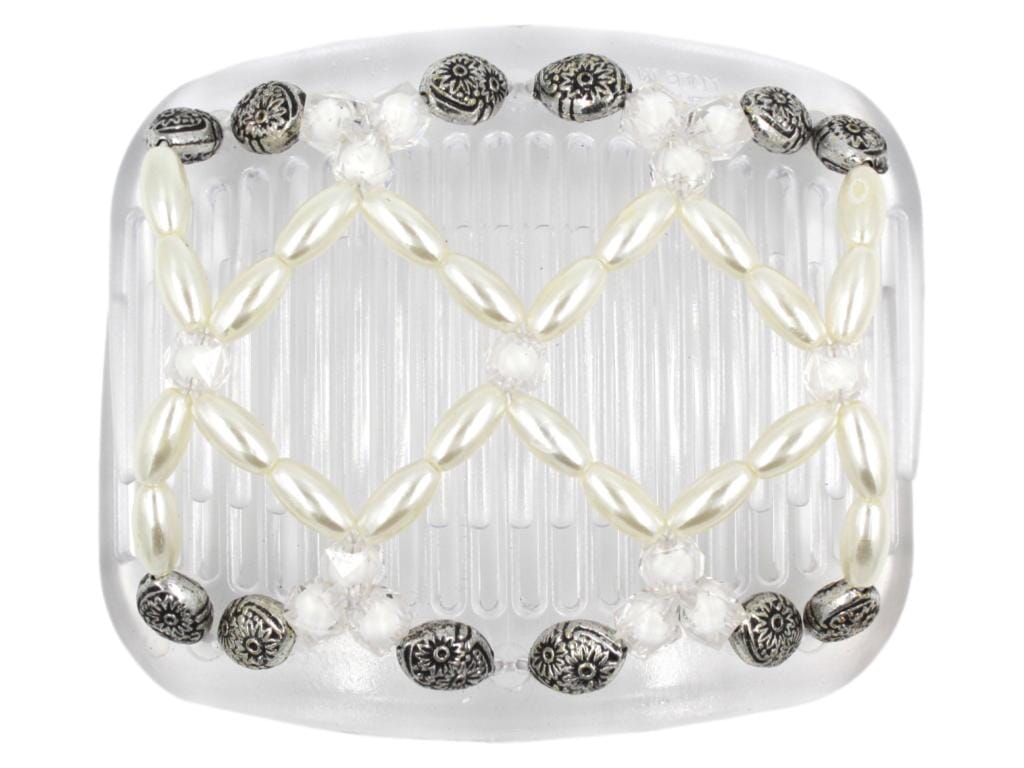 African Butterfly Hair Comb - Ndalena Clear 98
