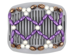 African Butterfly Hair Comb - Ndalena Gray 06