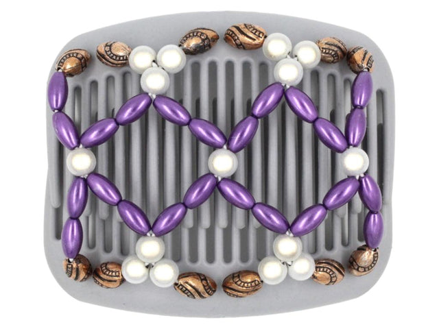 African Butterfly Hair Comb - Ndalena Gray 06