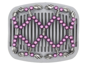 African Butterfly Hair Comb - Ndalena Gray 07