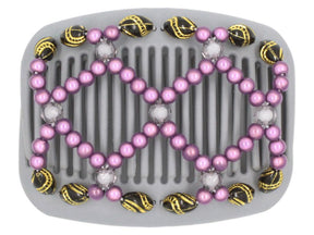 African Butterfly Hair Comb - Ndalena Gray 10
