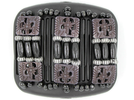 African Butterfly Hair Comb - Tripla Black 12