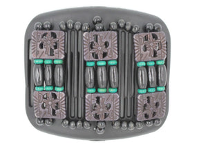African Butterfly Hair Comb - Tripla Black 15